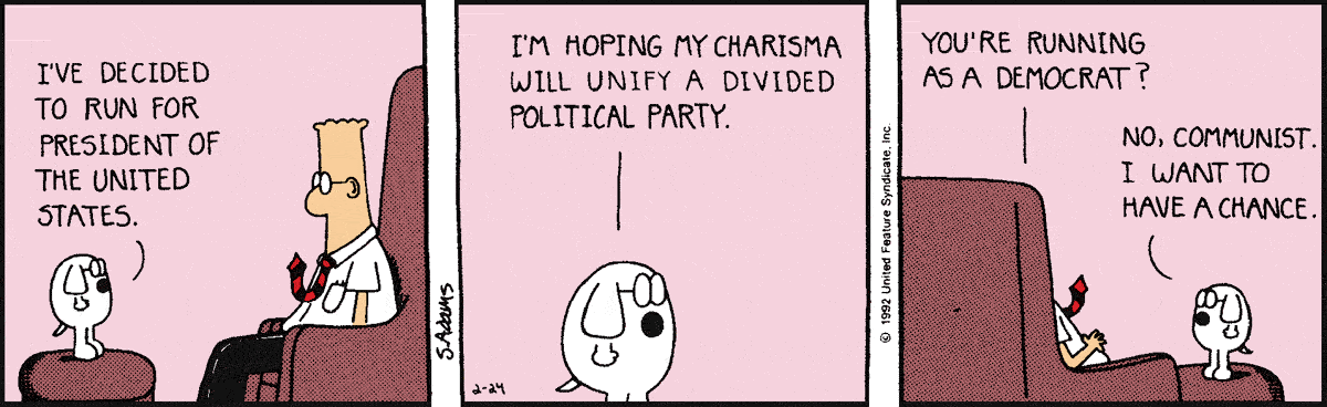 Дилберт 24 февраля 1992 г.