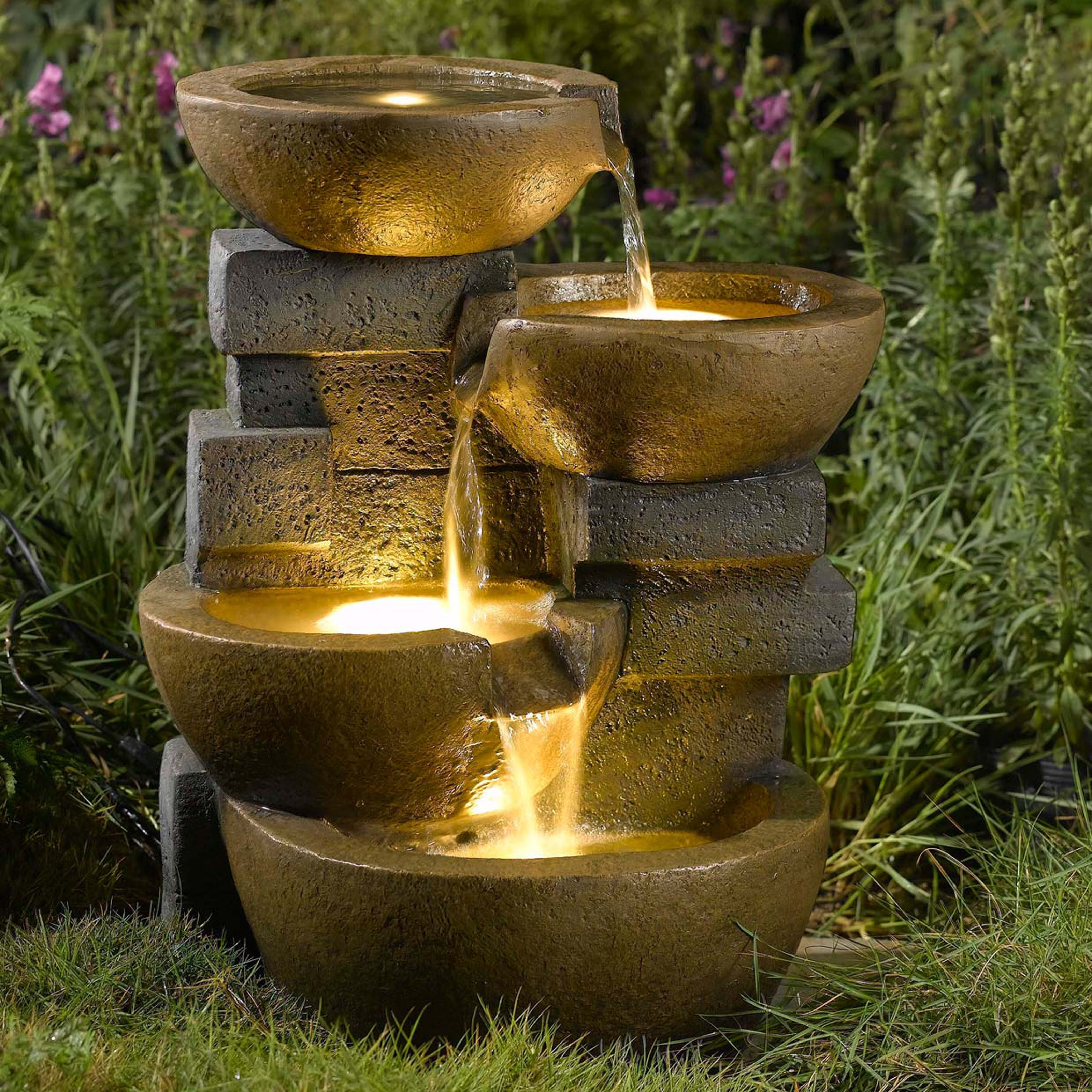 Water Fountain Backyard Large And Beautiful Photos Photo To