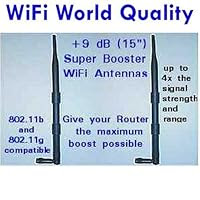 +9dB Linksys 15 Booster Antenna (Pair)
