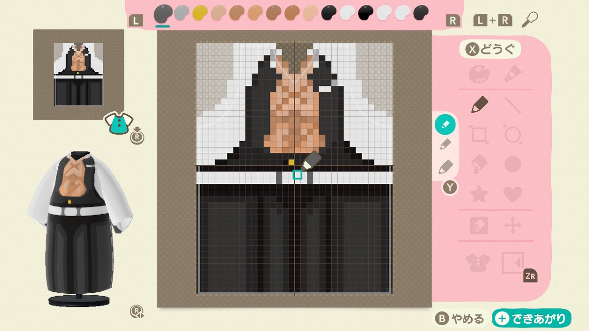 あつまれどうぶつの森 マイデザインid特選 アニメ編 Zotcle