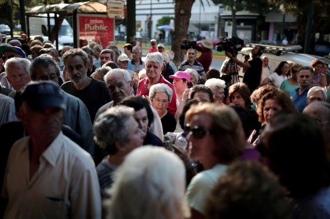 greek pensioners bank