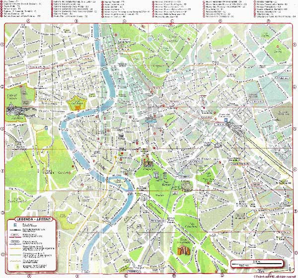 Large Rome Maps For Free Download And Print High