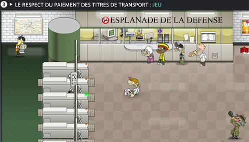 Metro Respect Game - Screengrab