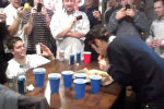 Kobayashi Downs Entire Pizza in 1 Minute at Super Bowl Party