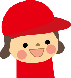 幼稚園 保育園のこどもと帽子 無料イラスト フリー素材