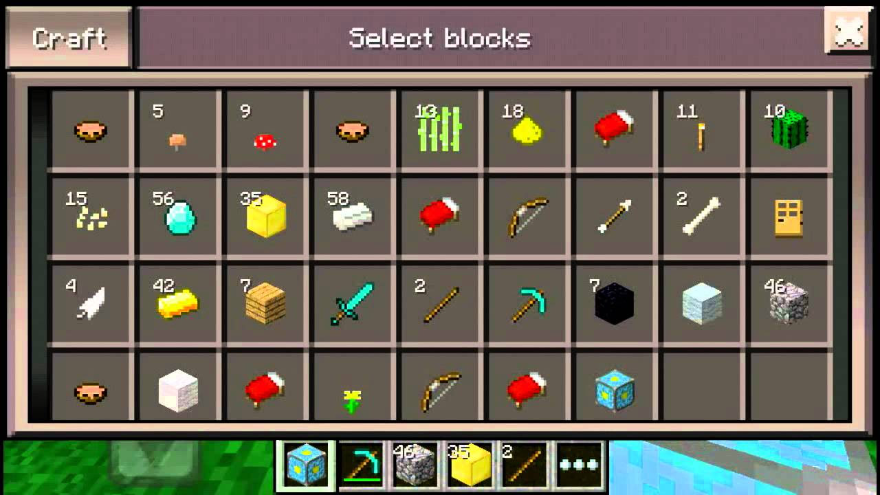 Minecraft Pocket Edition 0.5.0 Update Review  YouTube