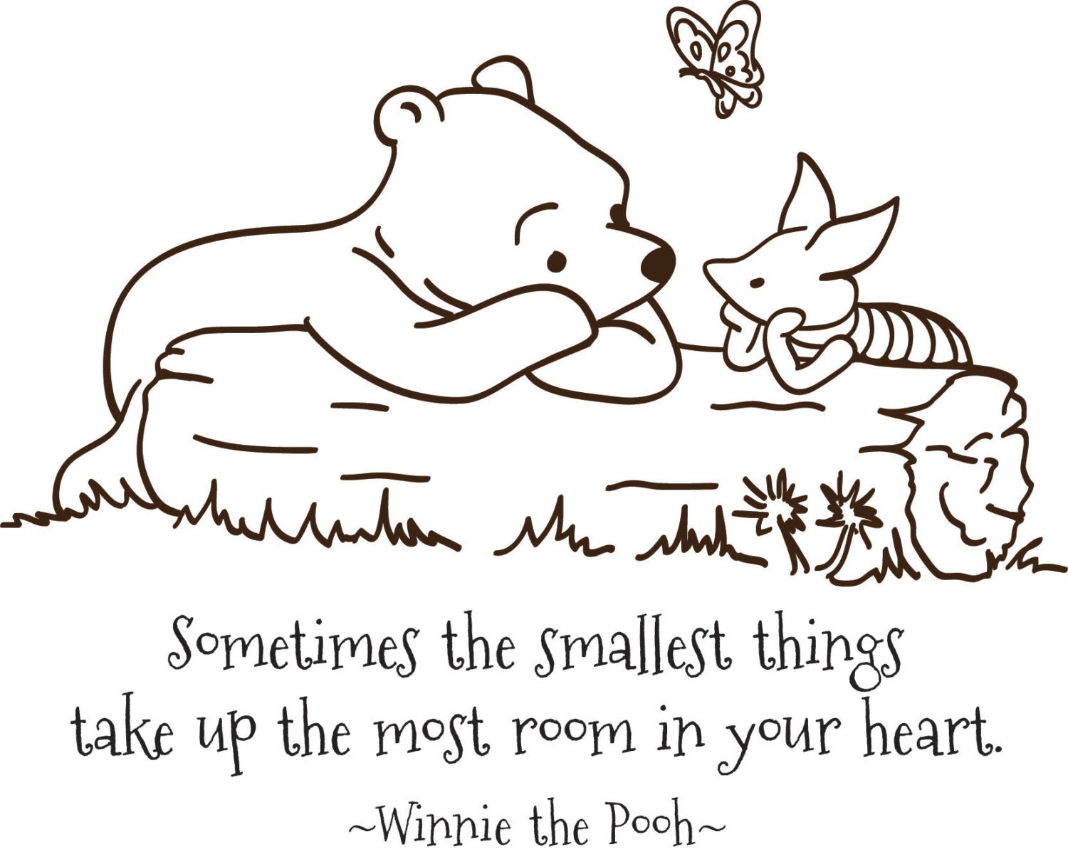 Download Classic Pooh and Piglet Sometimes the smallest by ...
