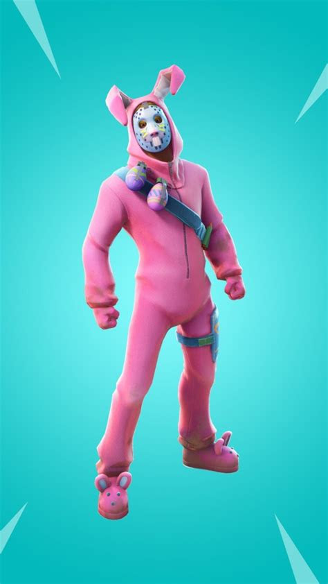 conejo asaltante wallpaper hd fortnite easter skins