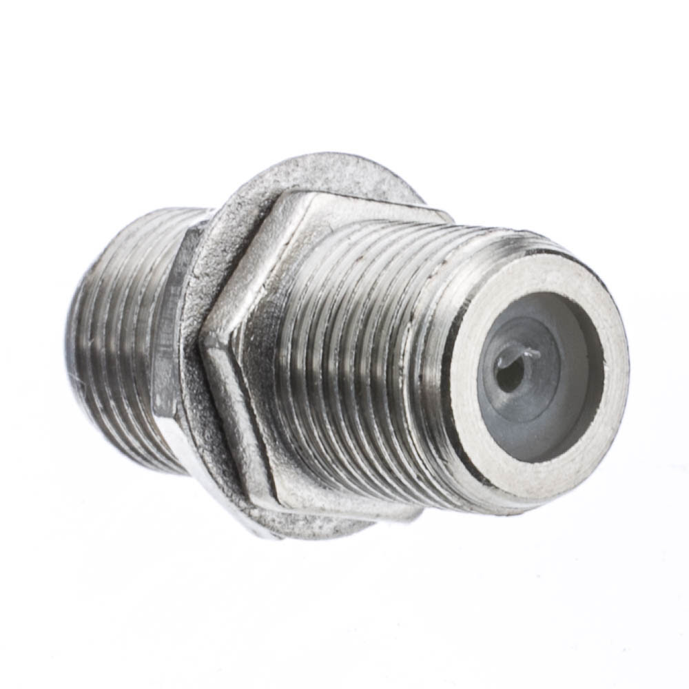 cable connect coax pin / F Satellite Coaxial Female TV Cable Coupler,