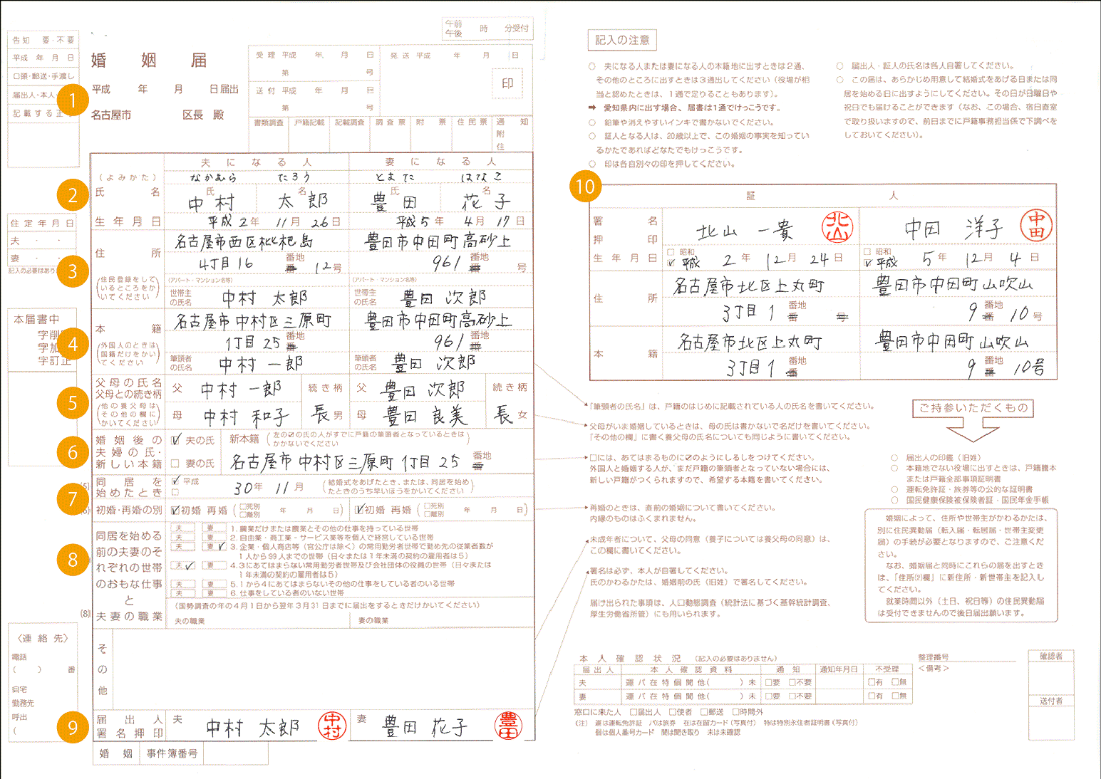 意外と知らない婚姻届の記入方法と提出の仕方 ブルーアンドホワイト