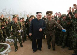 'Kim said the unit must 'keep highly alert to break the backbone of the enemy' and will be crucial in 'the future battle', state-backed media reported. The North Korean dictator 'confirmed that all positions are fully ready for combat and to go into action', according to state media