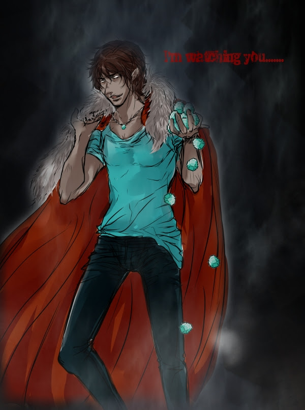 Minecraft: Herobrine by BloodBlueRain on DeviantArt