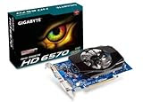 GigaByte Radeon HD6570 OC Grafikkarte (PCI-e, 1GB DDR3 Speicher, DVI, HDMI, VGA)