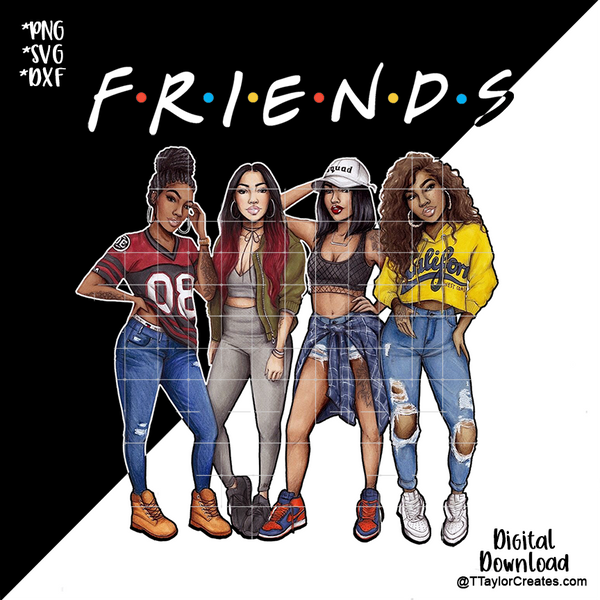 Download Black Friends - TTaylorCreates