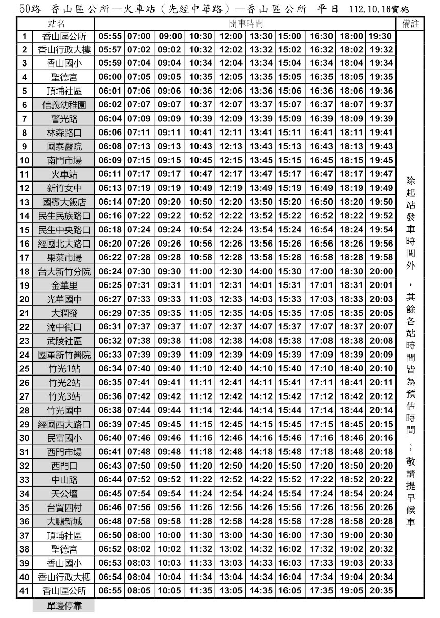 金牌客運有限公司 台灣好行獅山南庄線