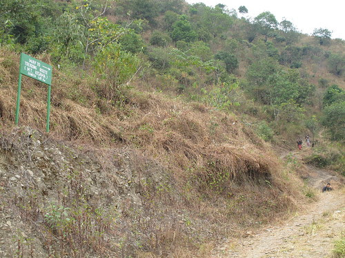 Walk up Mt Kisama / Mezabo Hill