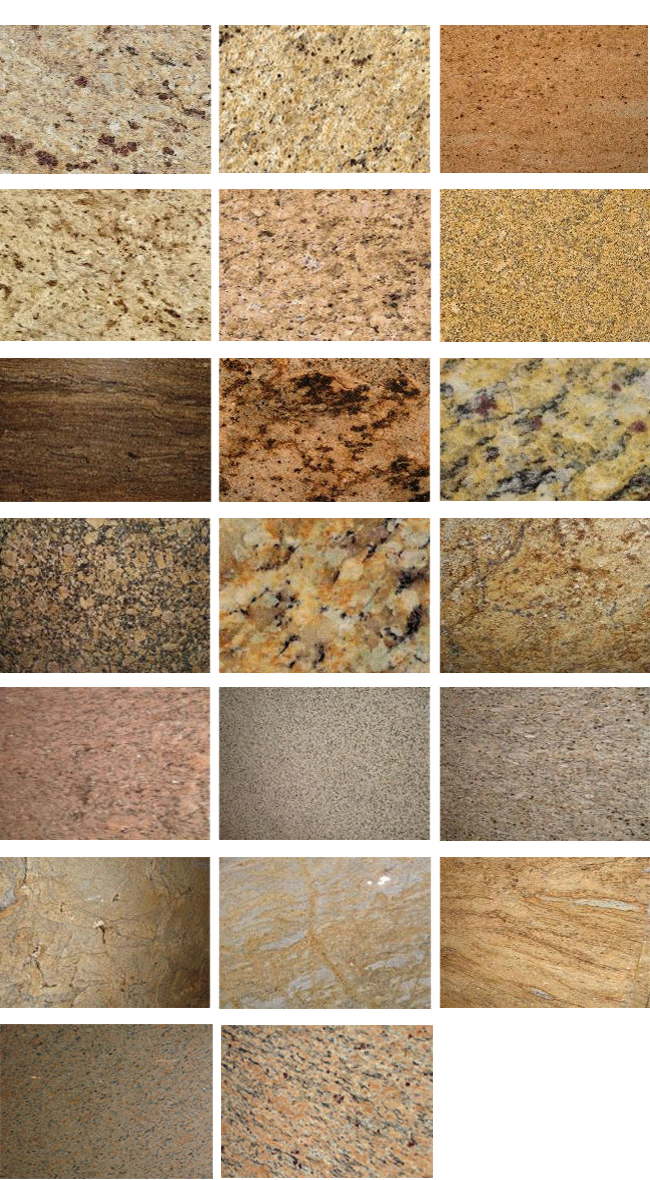 Granite Color Selections. View Larger Colors