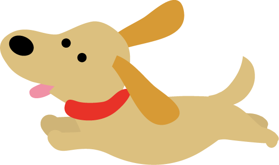 犬のイラスト 無料イラストフリー素材