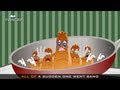 Edewcate english rhymes - Five fat sausages sizzling in a pan