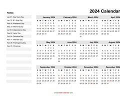  yearly calendar 2024 free download and print