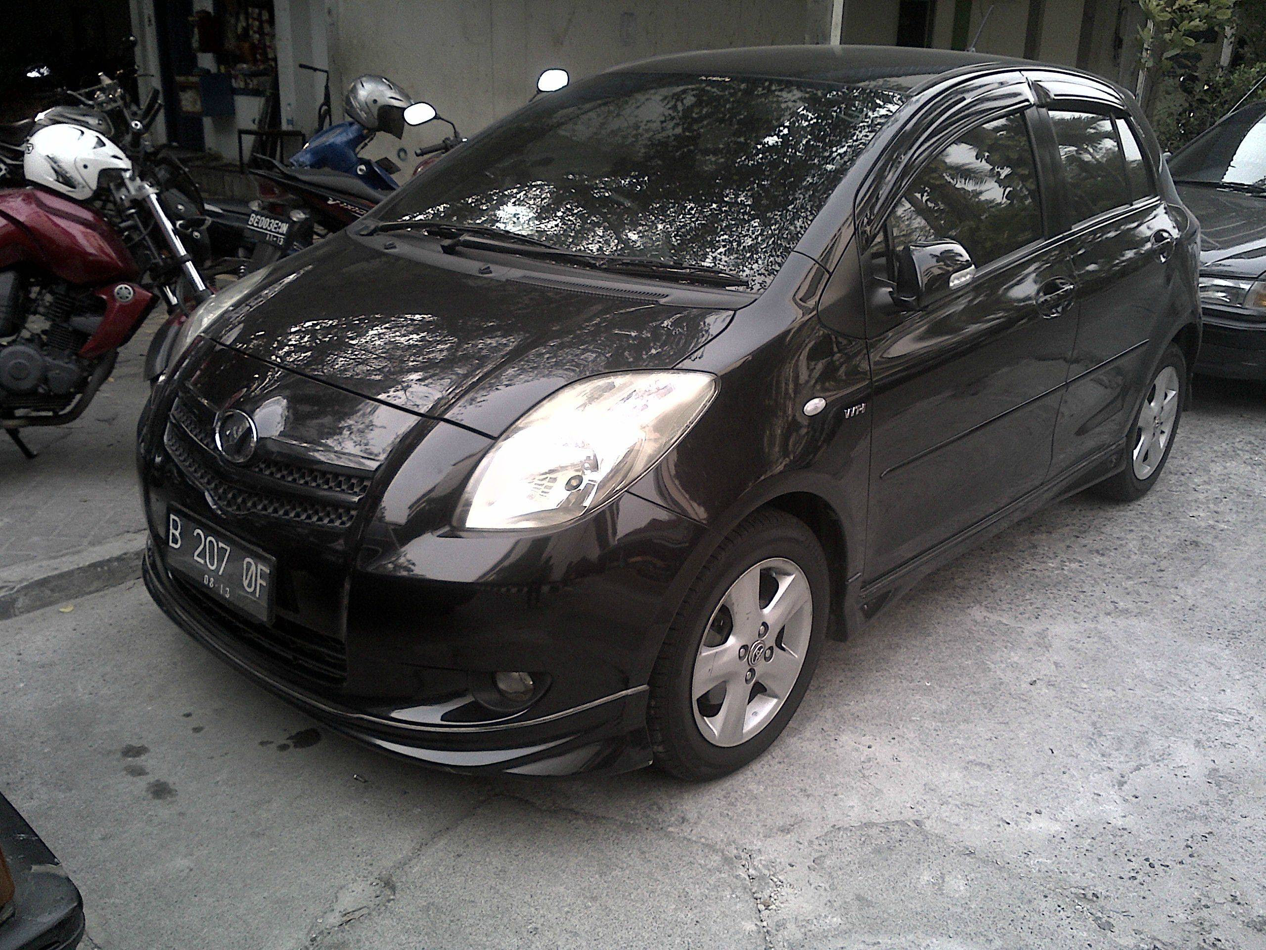 Gambar Modifikasi Mobil Yaris Hitam Modif Mobil