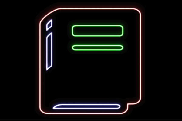 日本製即発送の ほん ブック 3 スポンジボブ Book 読書 本 メモ ネオン メモ帳 本 ネオンライト アイコン 電飾 ネオン Led ライト サイン Neon 看板 イルミネーション インテリア 店舗