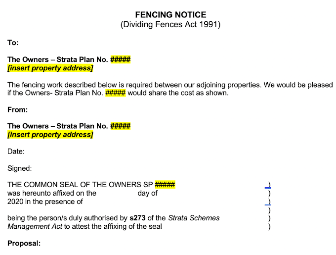 Prohibition Notice Template