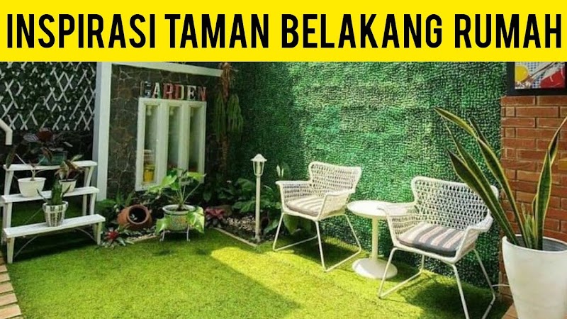 15+ Inspirasi Taman Belakang Rumah, Spesial!