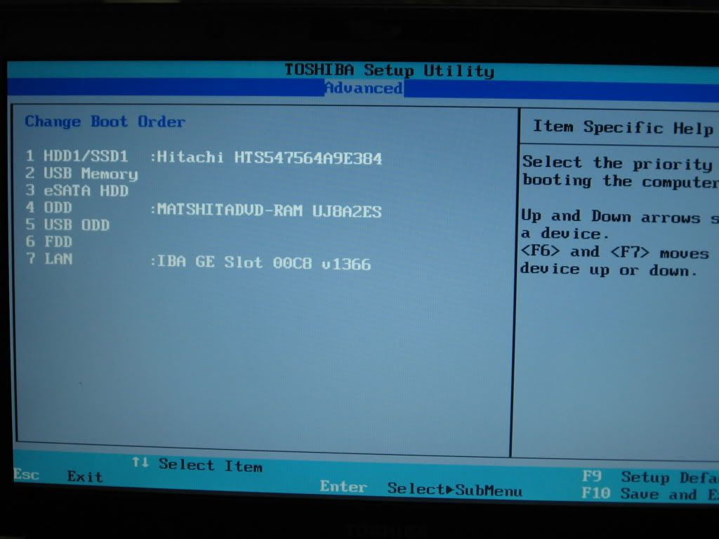 toshiba portege r700 bios