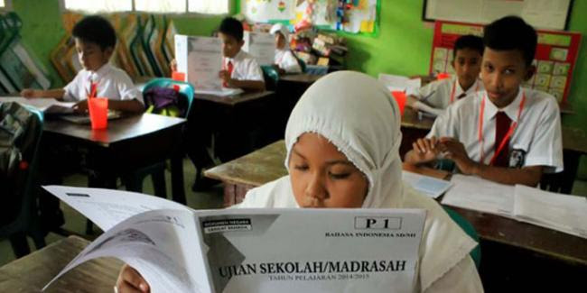 MI kelas VI yang akan menghadapi Ujian Nasional Download Soal UN SD/MI Tahun 2016