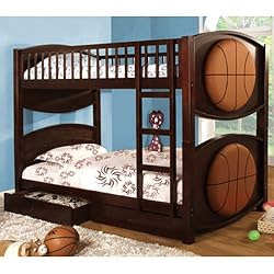 Twin Over Twin Bunk Bed with Storage Drawers