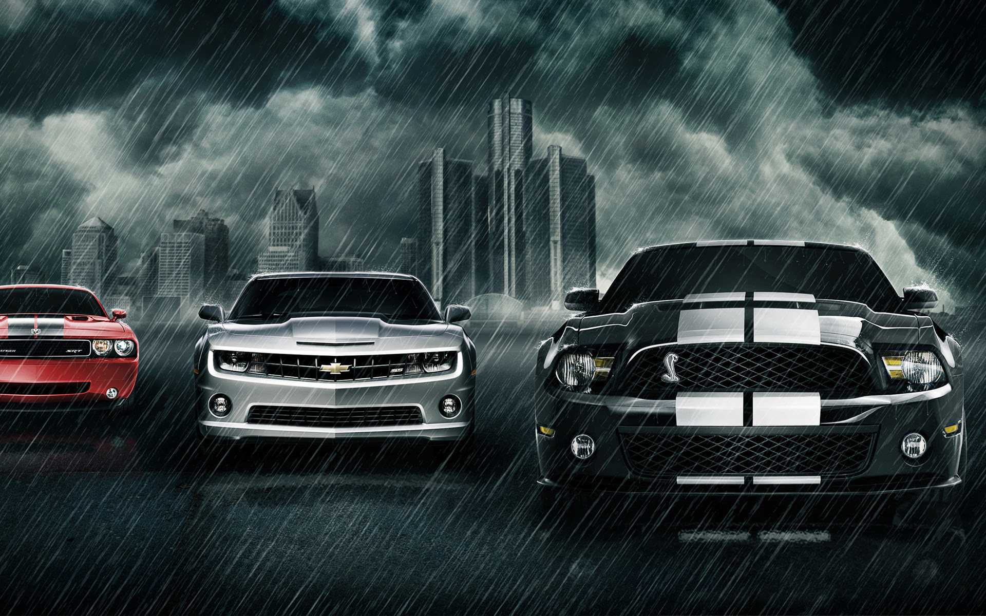Camaro Muscle Cars Wallpaper