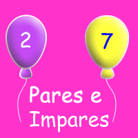 Resultado de imagen para numeros pares e impares para niños en globos