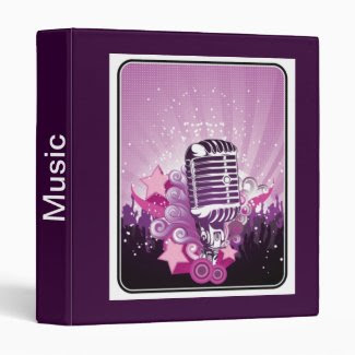 Musical Illustration Binder