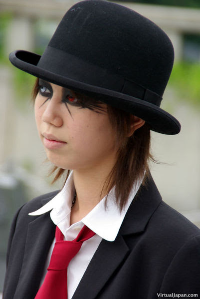 Harajuku Girl With Eye Makeup