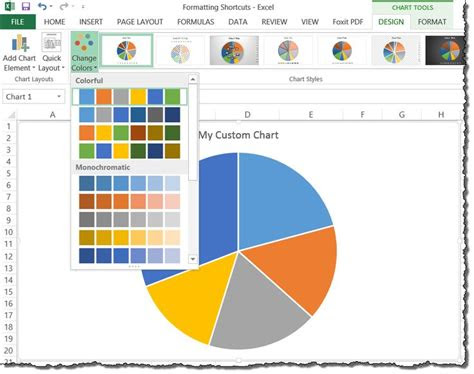  419 customizing your excel chart colors excel charts chart custom