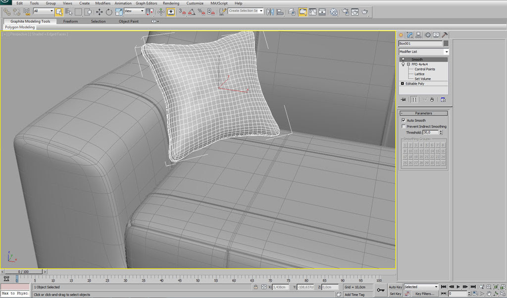 Modelling an interior sofa using 3ds Max - Interior - 3D ... Шторы и тюль (3d max + vray).