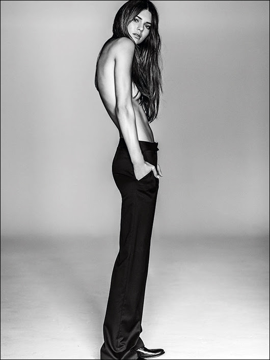 kendall jenner topless