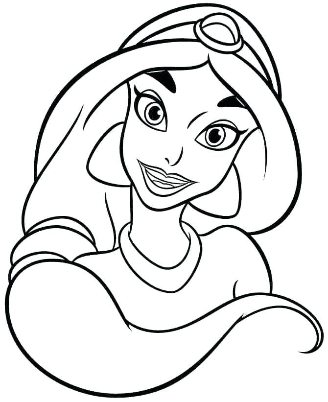 Download Free Jasmine Coloring Pages at GetDrawings | Free download