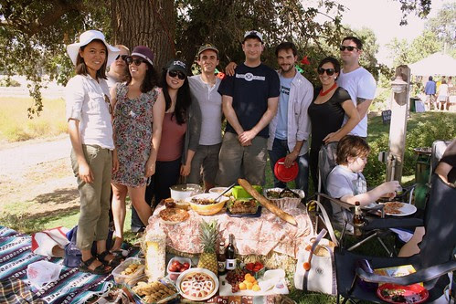 2012 Capay Tomato Festival Best Guest Picnic Contest