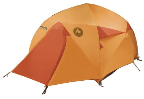 Marmot Halo 4-Persons Tent, Orange, One