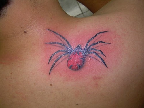 3d butterfly foot tattoos Tattoo Art Pictures: Free 3d spider tattoo
