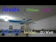 Populer Arashi Mini Ceiling Fan Top View , Paling Heboh!