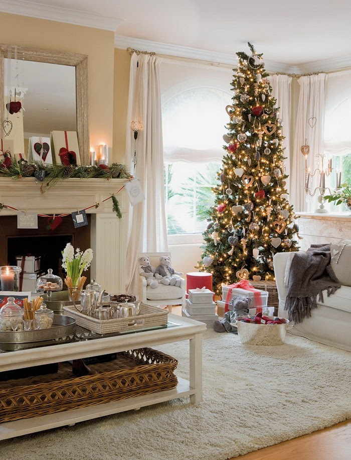 55 Dreamy Christmas Living Room D cor Ideas DigsDigs 55 Dreamy Christmas Living Room D cor Ideas DigsDigs