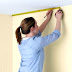 Painting Vertical Stripes / Vertical stripes make the ceiling appear higher.