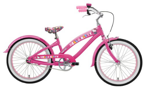 Nirve Retro Kitty Bicycle Pink 20 Inch Applepineapplenan