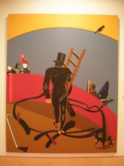 Edouardo Arroyo 'Madrid - París - Madrid', 1984, Museo Municipal de Arte Contemporáneo, Madrid