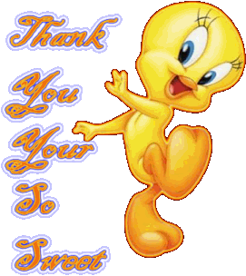 Tweety Thank  You  Thank  You  MyNiceProfile com
