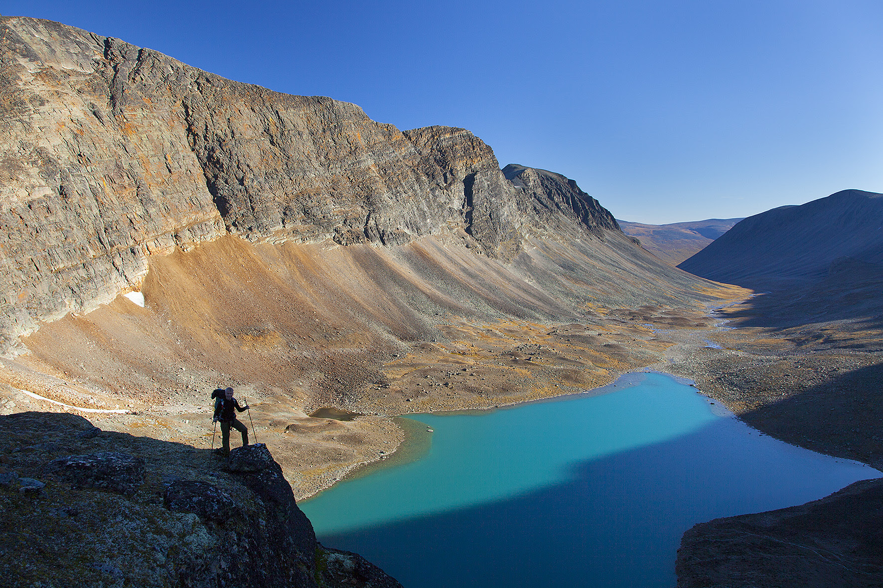Kebnekaisefjällen bortom Kungsleden - Utsidan