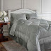 White Satin Comforter Set : It looks pure, fresh and exceptionally noble.